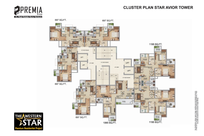 Premia Western Star Cluster Plan